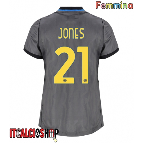 Inter Milan Curtis Jones #21 Terza Maglia Femmina 2026-27 Manica Corta